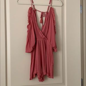 Off the shoulder romper